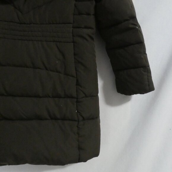 ZARA - Outerwear Collection | size 7 girls | Brown Hooded Puffer Coat - Picture 13 of 14